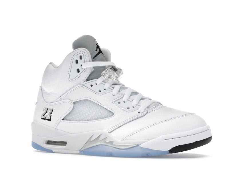 TENIS JORDAN 5 WHITE METALLIC 2026