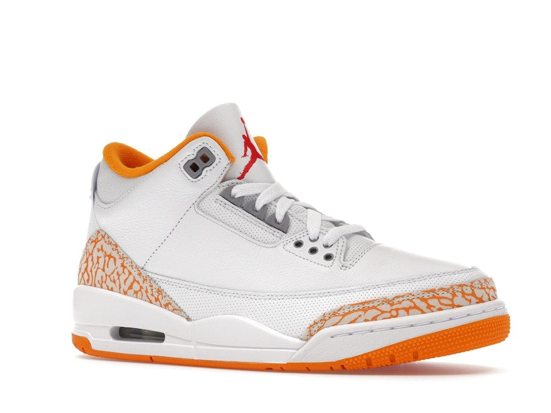 TENIS JORDAN 3 ORANGE CITRUS