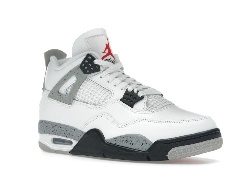 TENIS JORDAN 4 WHITE CEMENT 2025