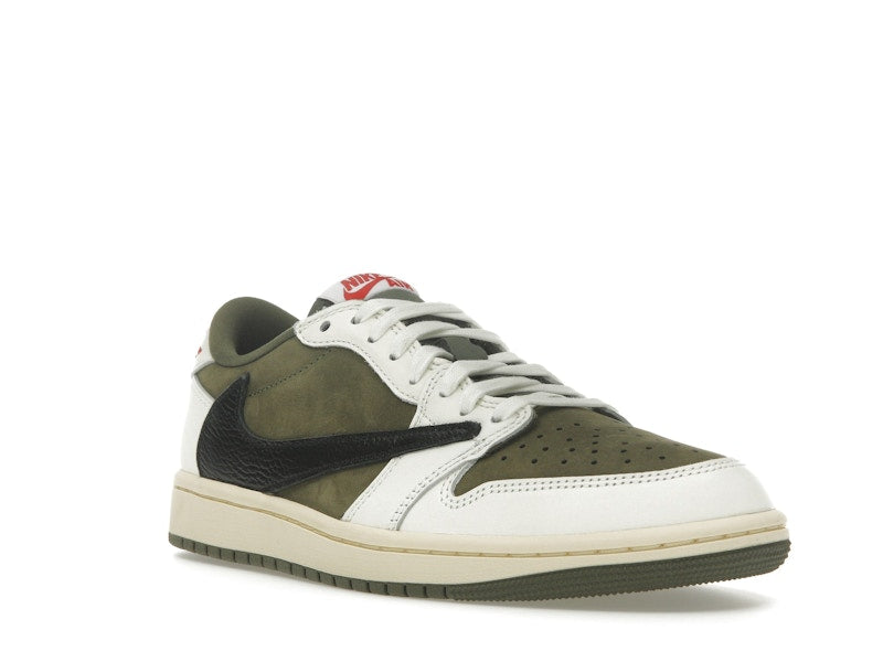 TENIS JORDAN 1 LOW OG TRAVIS SCOTT MEDIUM OLIVE