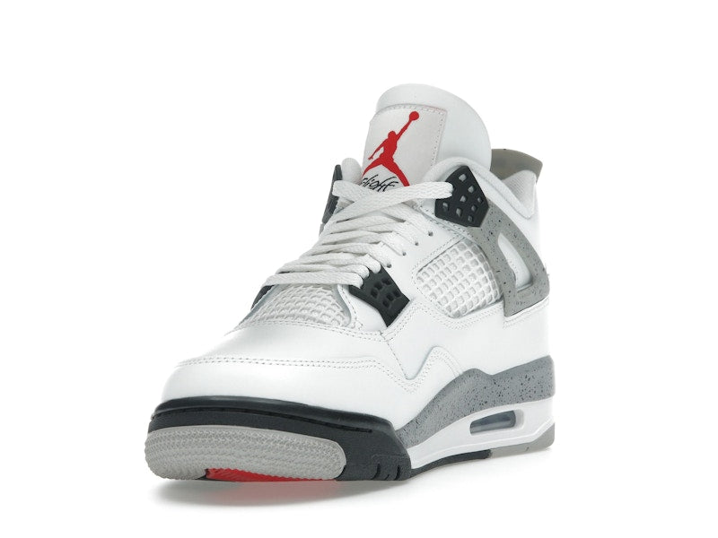 TENIS JORDAN 4 WHITE CEMENT 2025