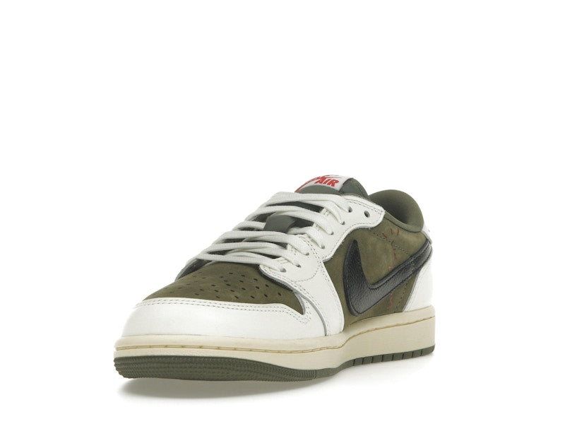 TENIS JORDAN 1 LOW OG TRAVIS SCOTT MEDIUM OLIVE