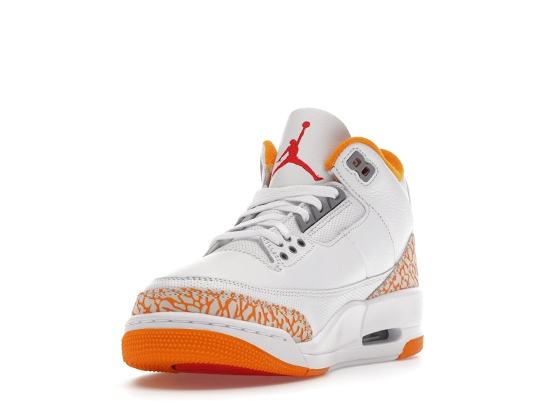 TENIS JORDAN 3 ORANGE CITRUS