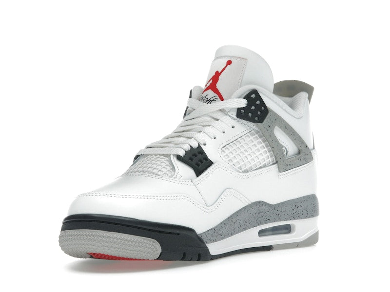TENIS JORDAN 4 WHITE CEMENT 2025