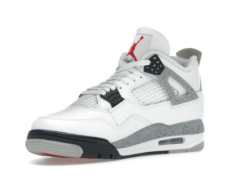 TENIS JORDAN 4 WHITE CEMENT 2025