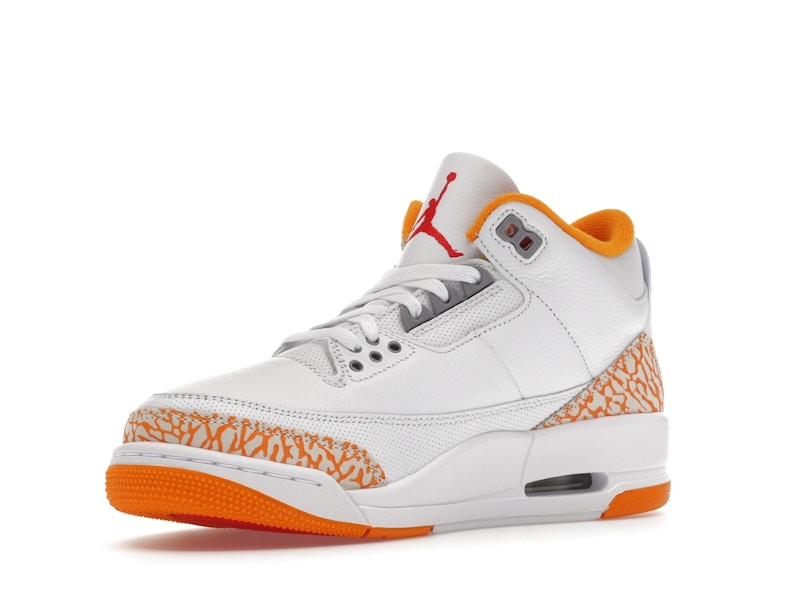 TENIS JORDAN 3 ORANGE CITRUS