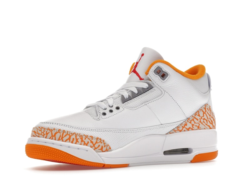 TENIS JORDAN 3 ORANGE CITRUS