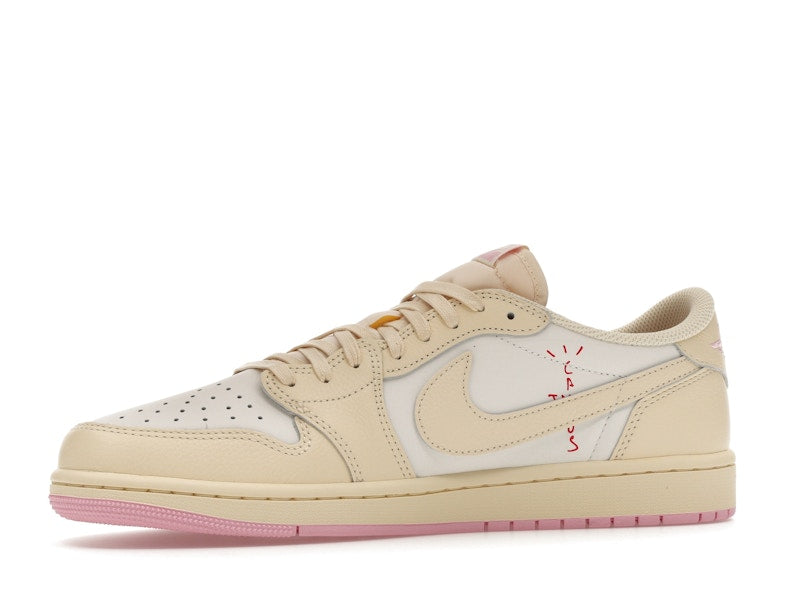 Jordan 1 Low x Travis Scott Shy Pink Sail