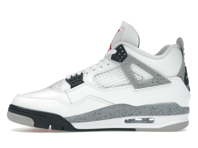 TENIS JORDAN 4 WHITE CEMENT 2025