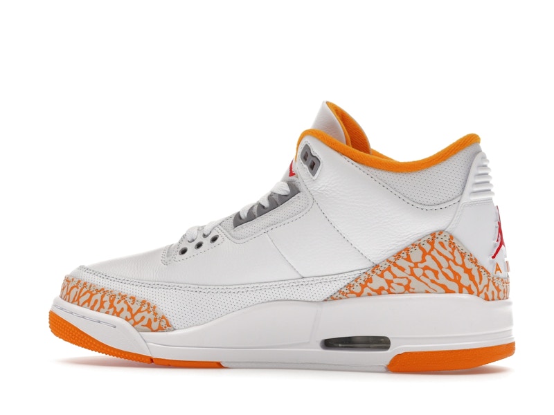 TENIS JORDAN 3 ORANGE CITRUS