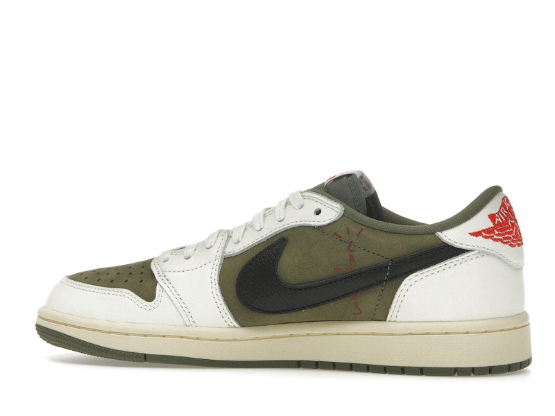 TENIS JORDAN 1 LOW OG TRAVIS SCOTT MEDIUM OLIVE