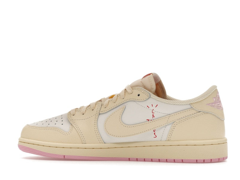 Jordan 1 Low x Travis Scott Shy Pink Sail
