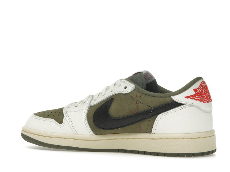 TENIS JORDAN 1 LOW OG TRAVIS SCOTT MEDIUM OLIVE
