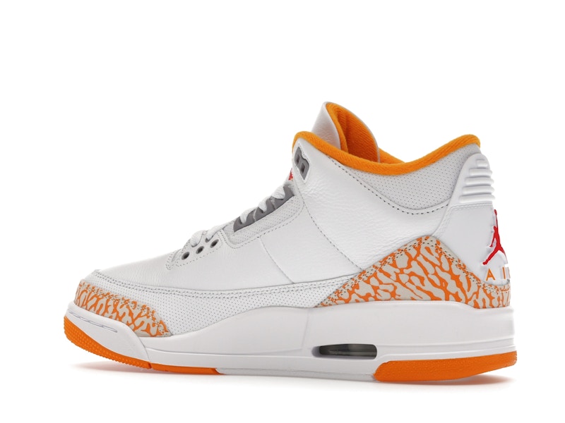 TENIS JORDAN 3 ORANGE CITRUS