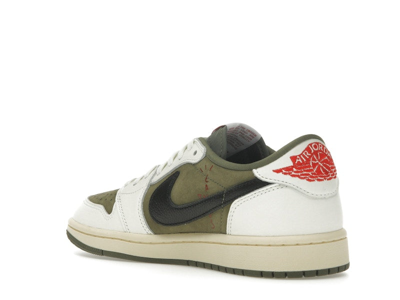 TENIS JORDAN 1 LOW OG TRAVIS SCOTT MEDIUM OLIVE