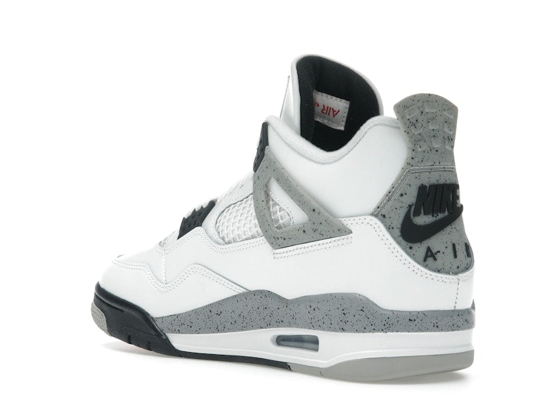 TENIS JORDAN 4 WHITE CEMENT 2025