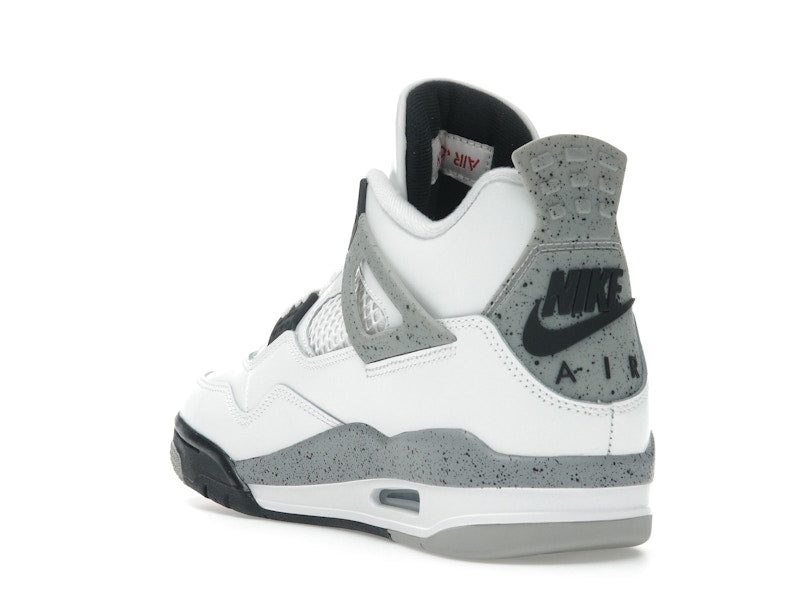 TENIS JORDAN 4 WHITE CEMENT 2025