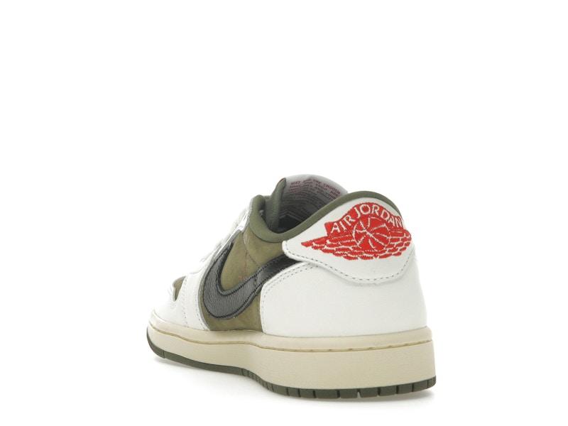 TENIS JORDAN 1 LOW OG TRAVIS SCOTT MEDIUM OLIVE