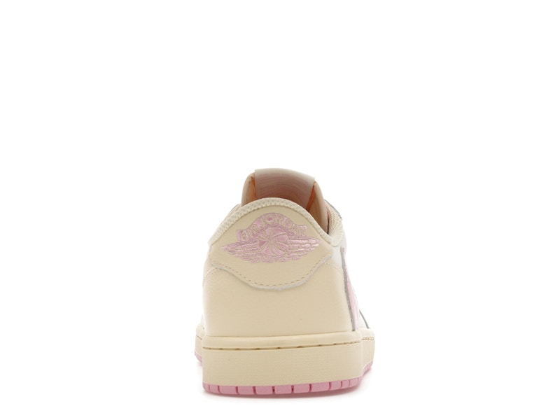 Jordan 1 Low x Travis Scott Shy Pink Sail