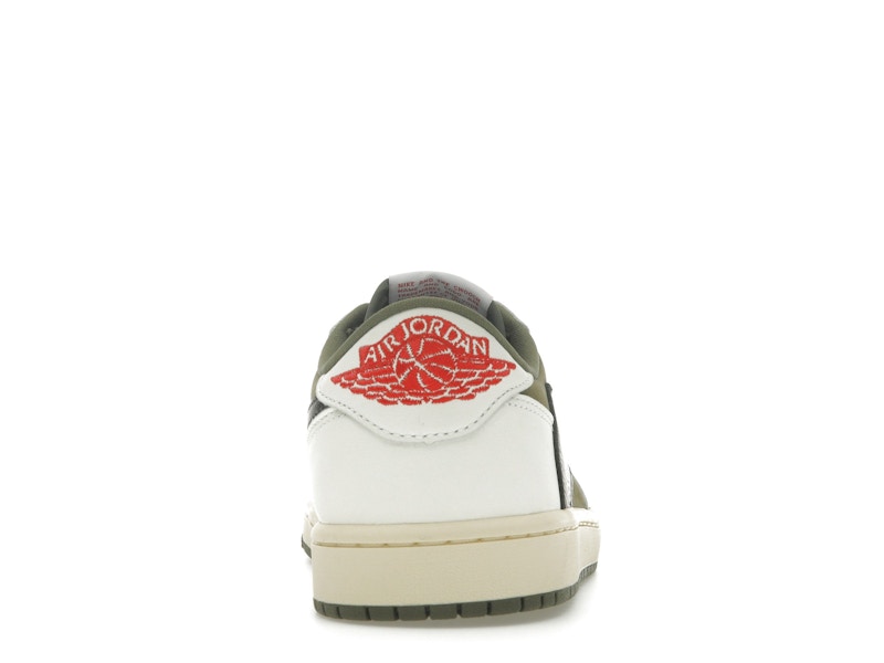 TENIS JORDAN 1 LOW OG TRAVIS SCOTT MEDIUM OLIVE