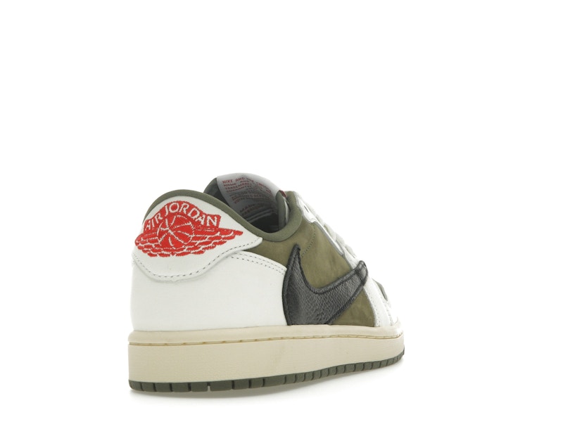 TENIS JORDAN 1 LOW OG TRAVIS SCOTT MEDIUM OLIVE