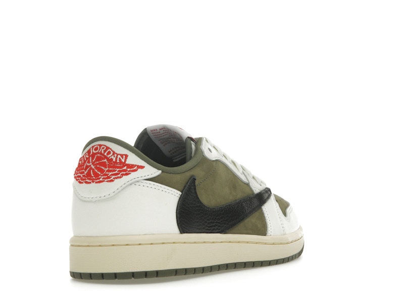 TENIS JORDAN 1 LOW OG TRAVIS SCOTT MEDIUM OLIVE