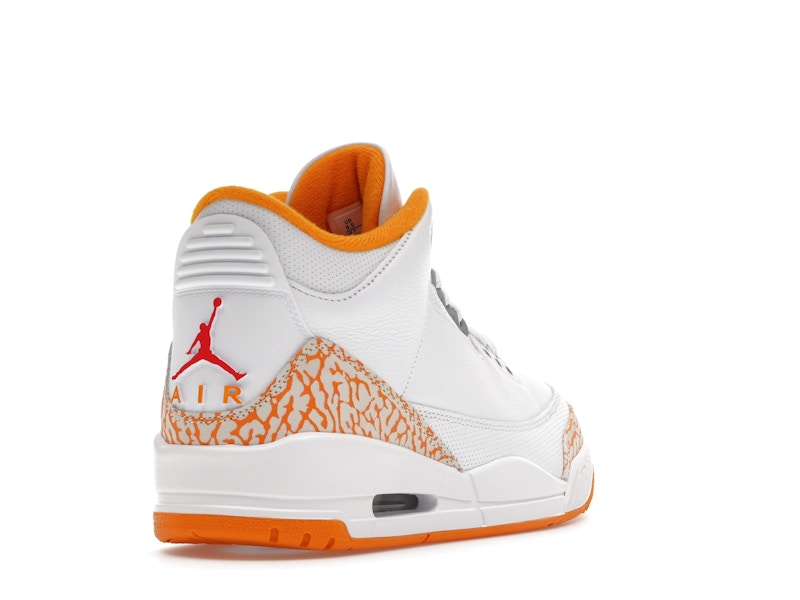 TENIS JORDAN 3 ORANGE CITRUS