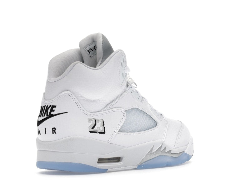 TENIS JORDAN 5 WHITE METALLIC 2026