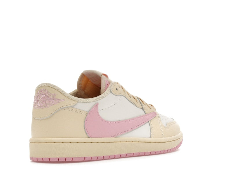 Jordan 1 Low x Travis Scott Shy Pink Sail