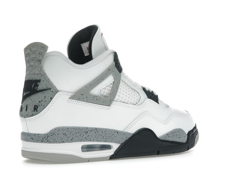 TENIS JORDAN 4 WHITE CEMENT 2025