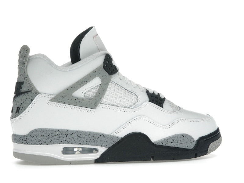 TENIS JORDAN 4 WHITE CEMENT 2025