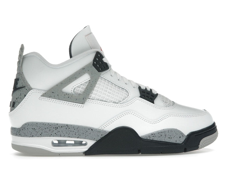 TENIS JORDAN 4 WHITE CEMENT 2025