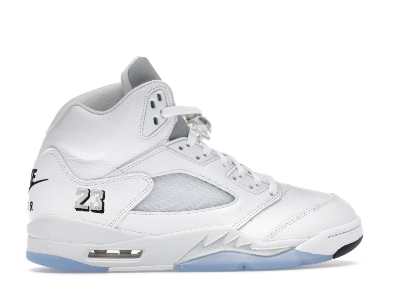 TENIS JORDAN 5 WHITE METALLIC 2026