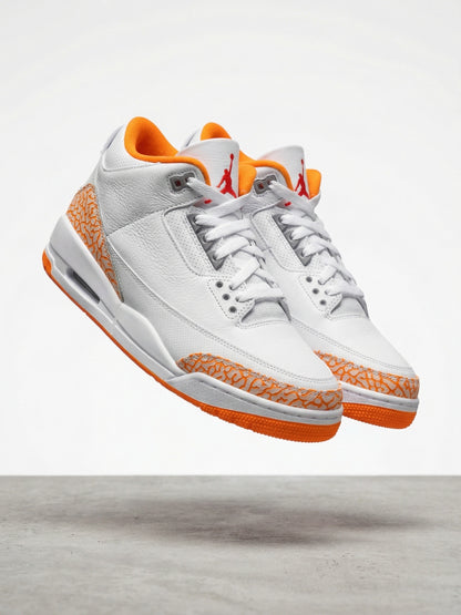 TENIS JORDAN 3 ORANGE CITRUS