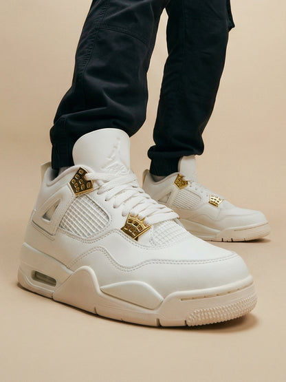 TENIS JORDAN 4 METALLIC GOLD